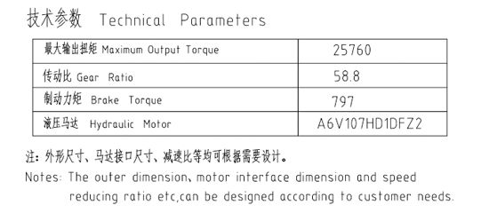 卷?yè)P(yáng)減速機(jī)JQL390